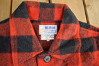 Vintage 1970s Cockatoo Wool Flannel Shirt Jacket Men's Medium