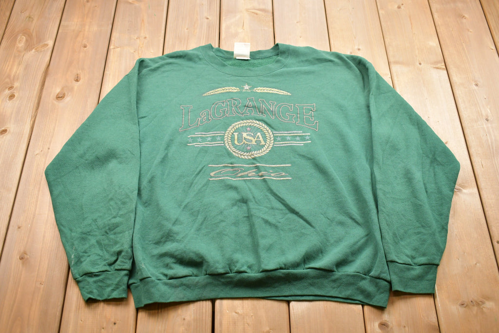 Vintage 1990s USA La Grange Crewneck Sweatshirt