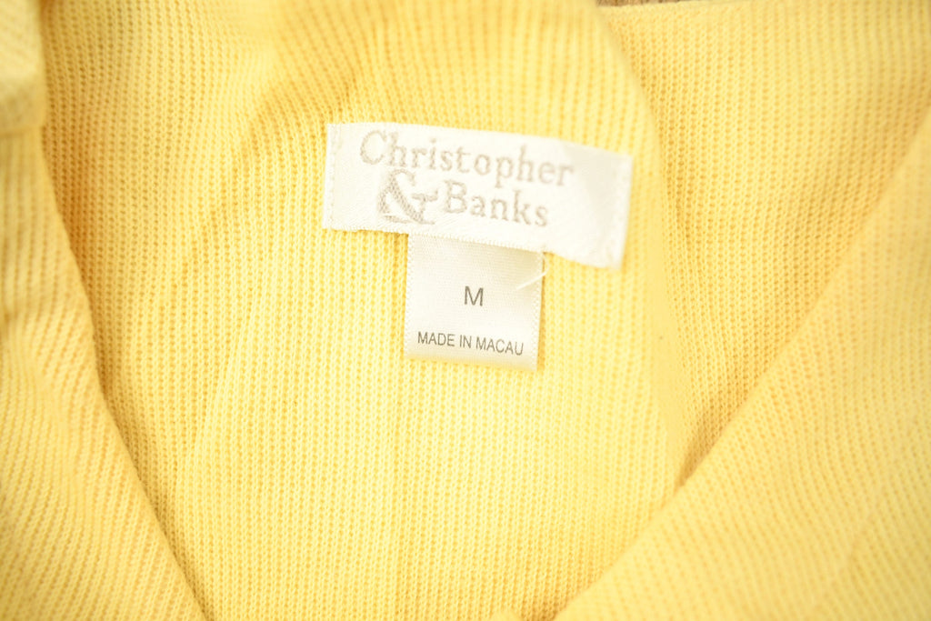 Vintage 1990s Christopher & Banks Sea Shore Cardigan Sweater