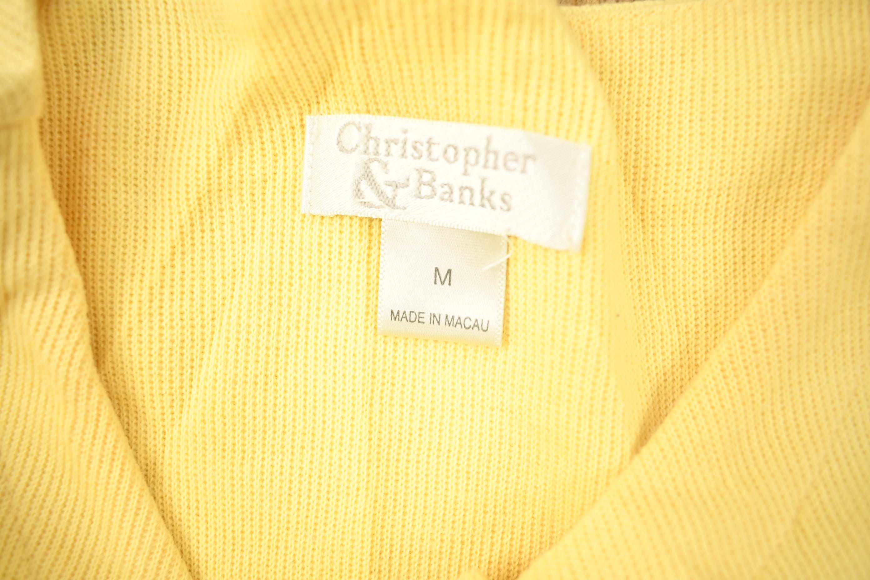 Vintage 1990s Christopher & Banks Sea Shore Cardigan Sweater