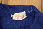 Vintage 1980s Golden Brown Knitted Sweater