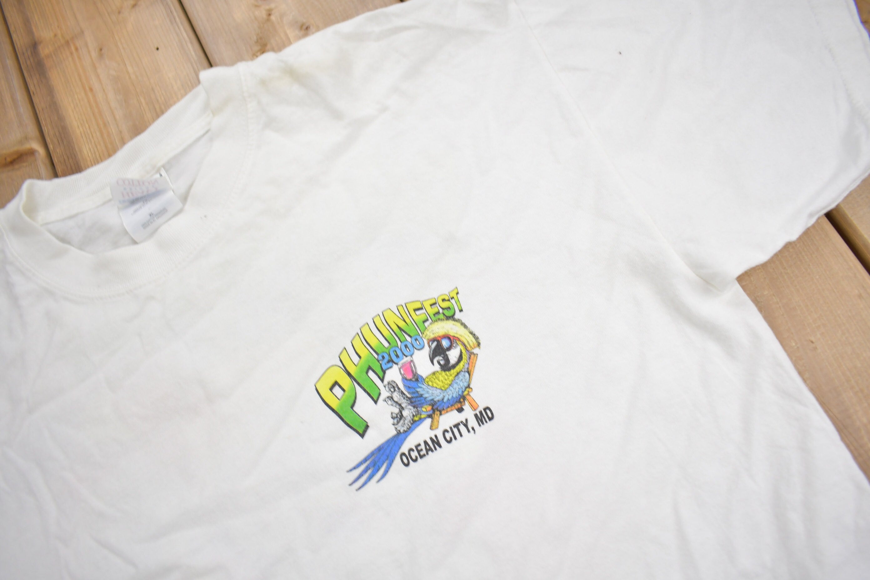 Vintage 2000 Phunfest Ocean City MD Souvenir T Shirt