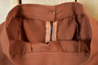 Vintage 1960s Brown Pleated Pants  Made in USA  American Vintage  Workwear  Streetwear  Vintage Pants