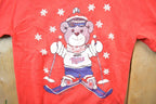 Vintage Early 1990s Minnesota Twins Christmas Bear MLB Crewneck Sweatshirt