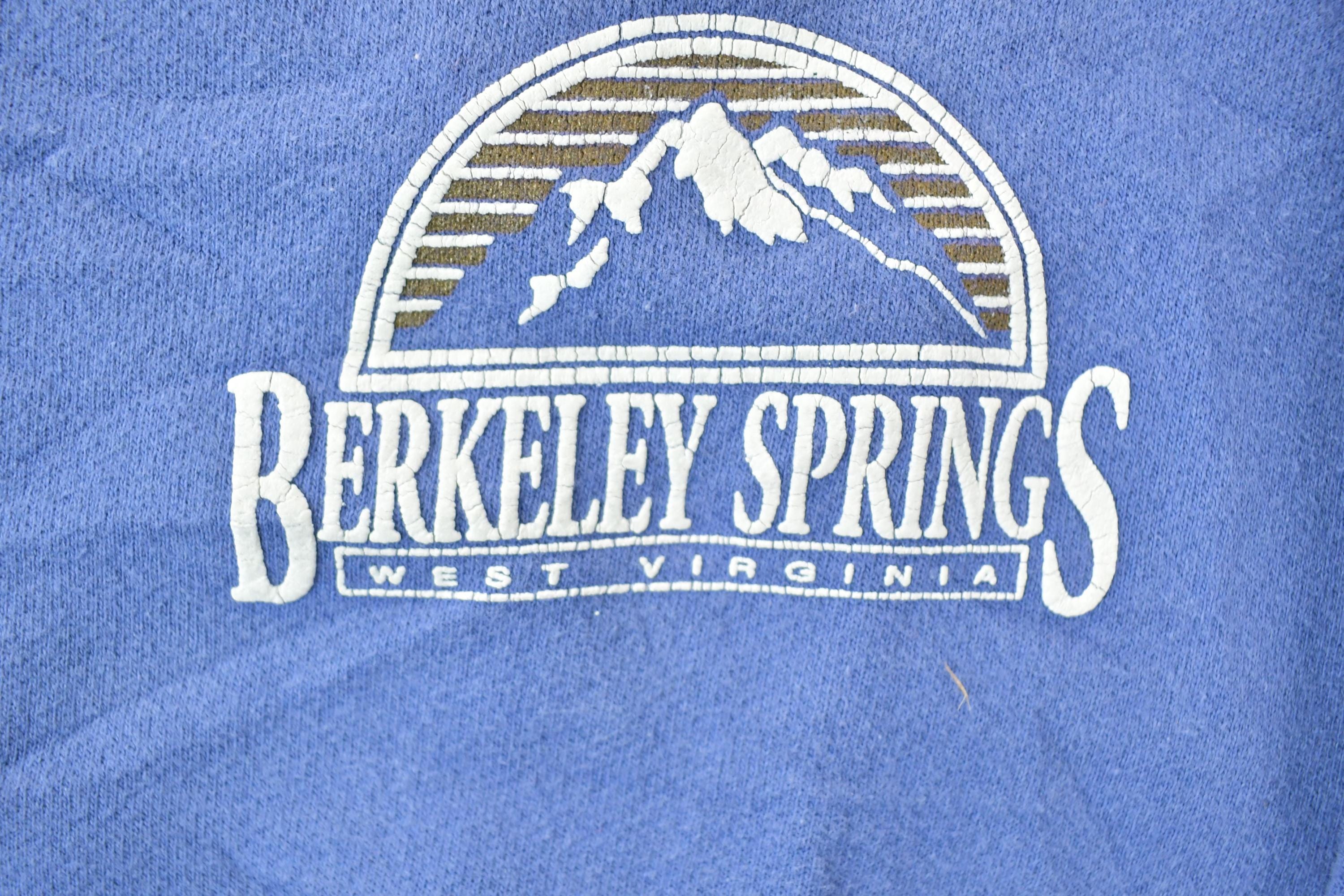 Vintage 1990s Berkley Springs West Virginia Alore Crewneck Sweatshirt