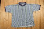 Vintage 1990s Munsingwear All Over Print Collared Polo Shirt