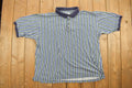 Vintage 1990s Munsingwear All Over Print Collared Polo Shirt / Vintage Polo Shirt / Streetwear / Button Up Shirt / Abstract Pattern