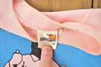 Vintage 1980s Davos Switzerland Cross country Skiing Switcher Crewneck Sweatshirt