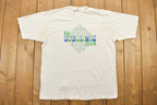 Vintage 1990s RA Badminton Club Graphic T-Shirt