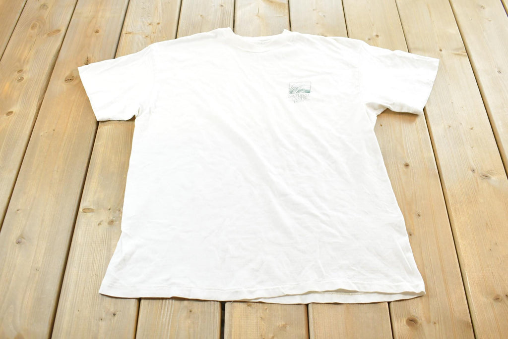 Vintage 1990s Natural Lands Trust T-Shirt Mens M / 90s Streetwear / Retro Style / Outdoors / Single Stitch