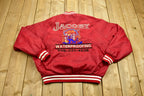 Vintage 1980s Jacoby Waterproofing Satin Work Jacket