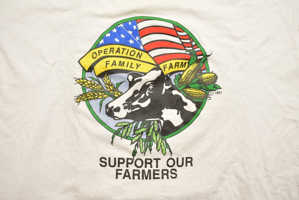 Vintage 1990s Operation Family Farm Souvenir T Shirt