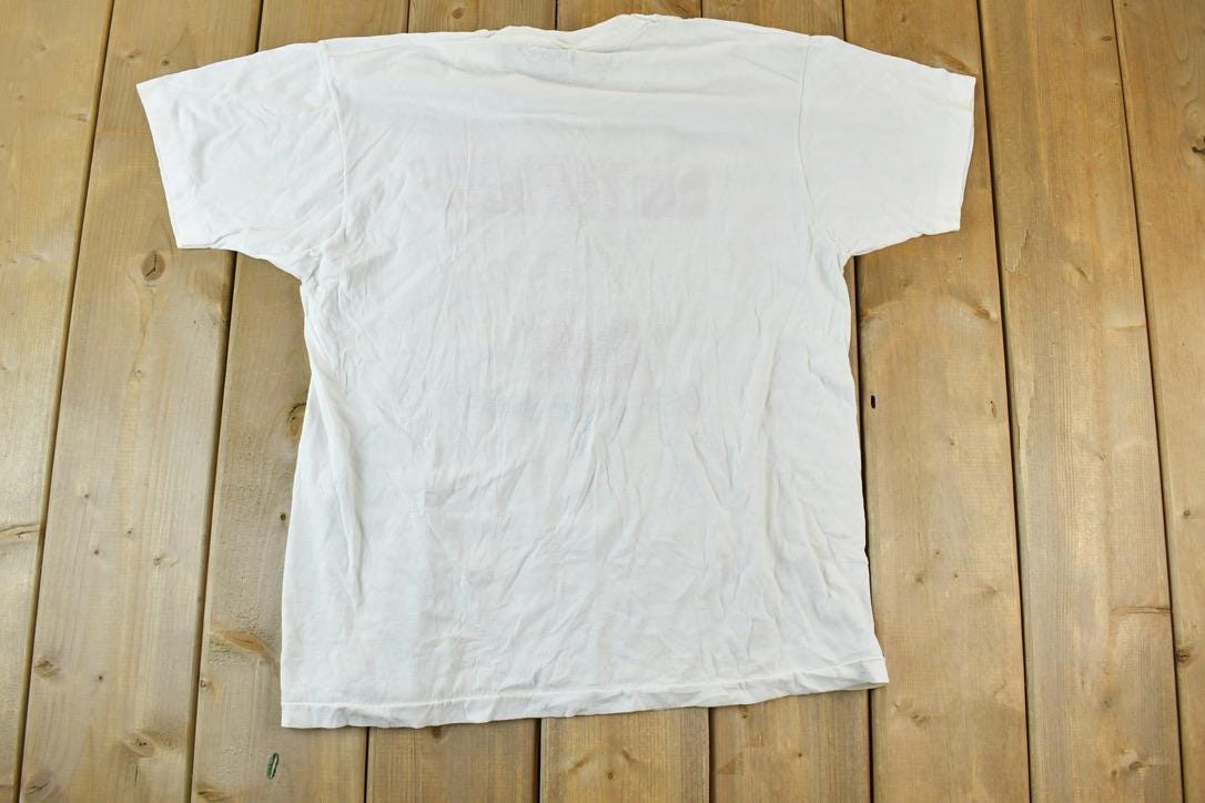 Vintage 1980s Screen Stars Best Lutefisk Just Say No Single Stitch T-Shirt