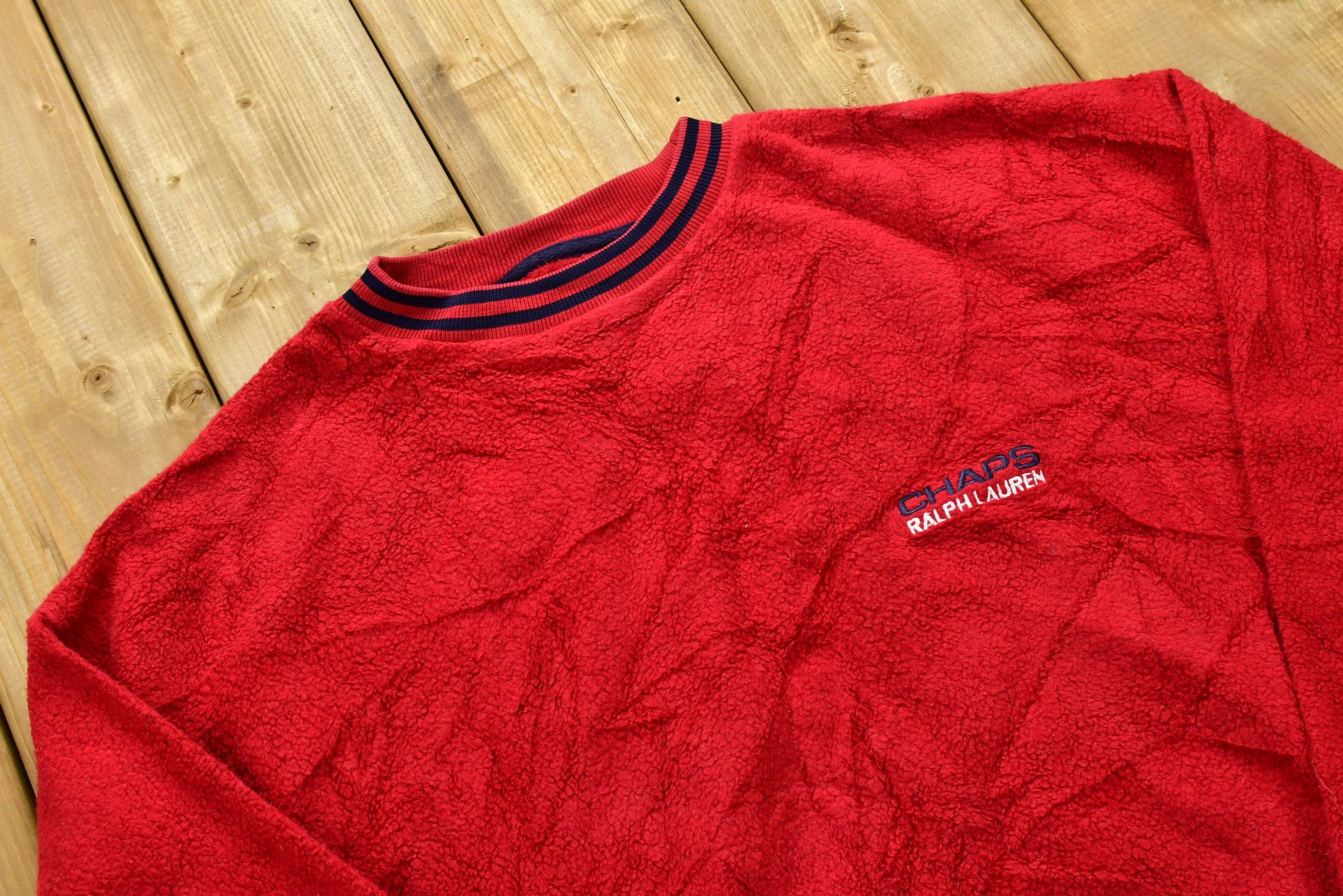 Vintage 1990s Chaps Fleece Sweatshirt