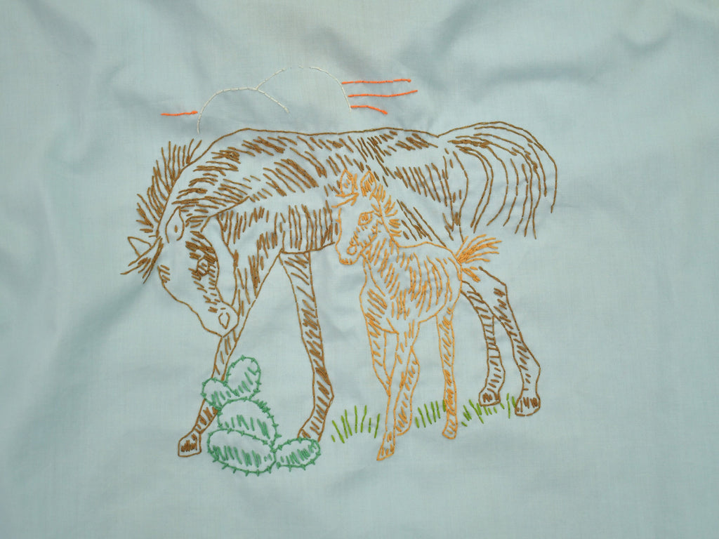 Vintage 1990s Chain Stitched Zebra Theme Button Down T-Shirt