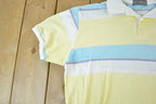 Vintage 1990s Division Button Up Polo Style Shirt