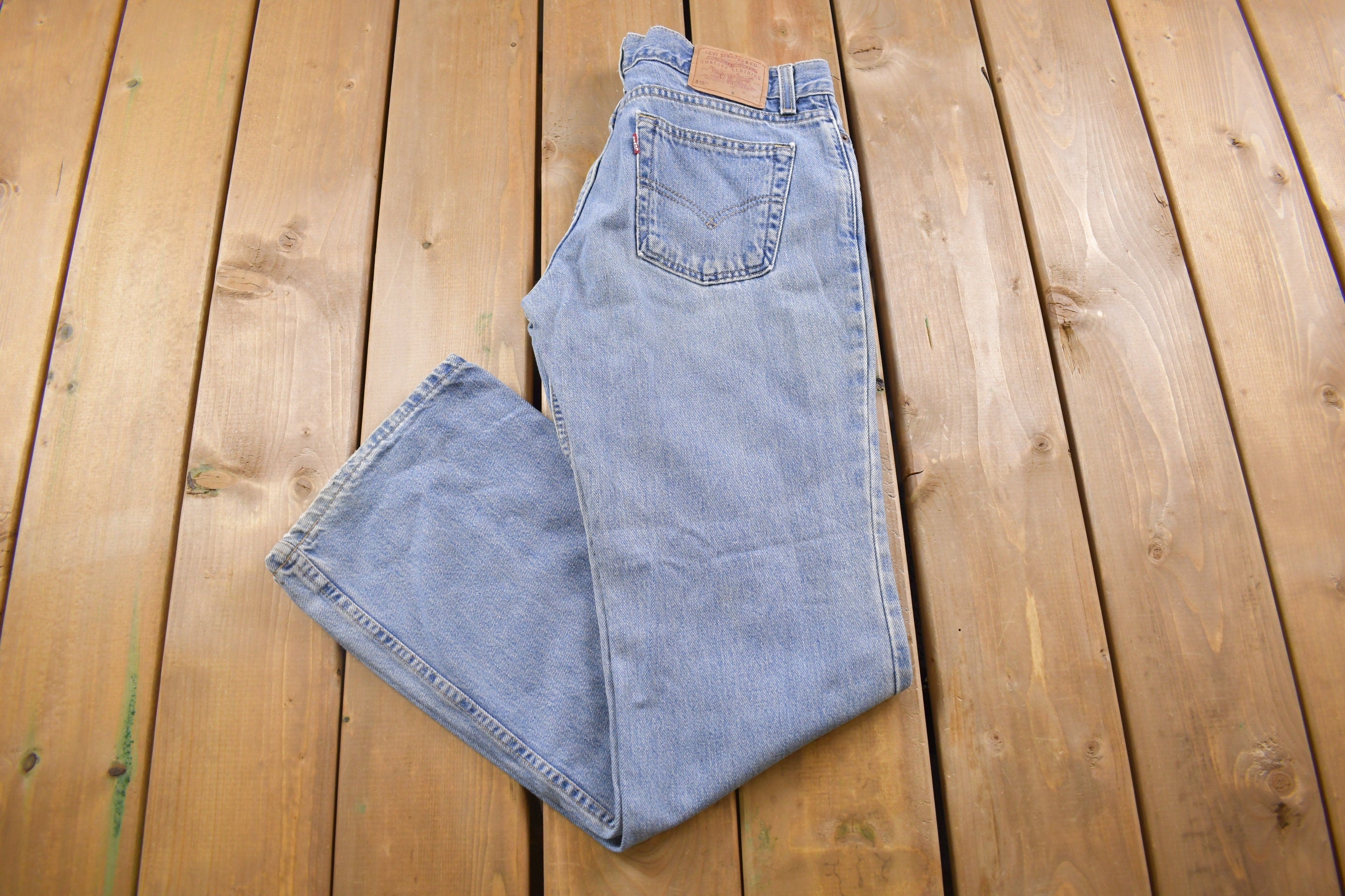 Vintage 1990s Levi's 518 Red Tab Jeans Size 30 x 30