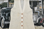 Vintage 1990s Arpeggio Knit Vest