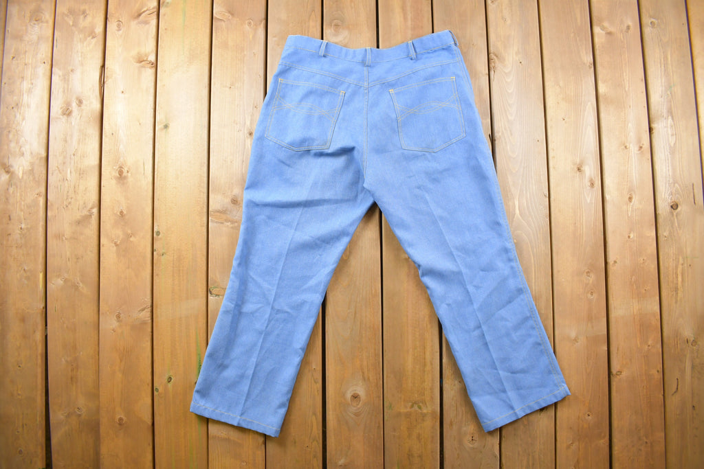 Vintage 1990s Haband Light Blue Casual Jeans Size 34 x 28