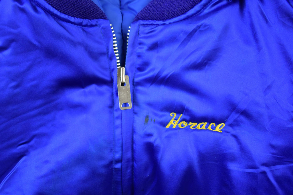 Vintage 1990s Korea Dragon Hooded Puffer Jacket