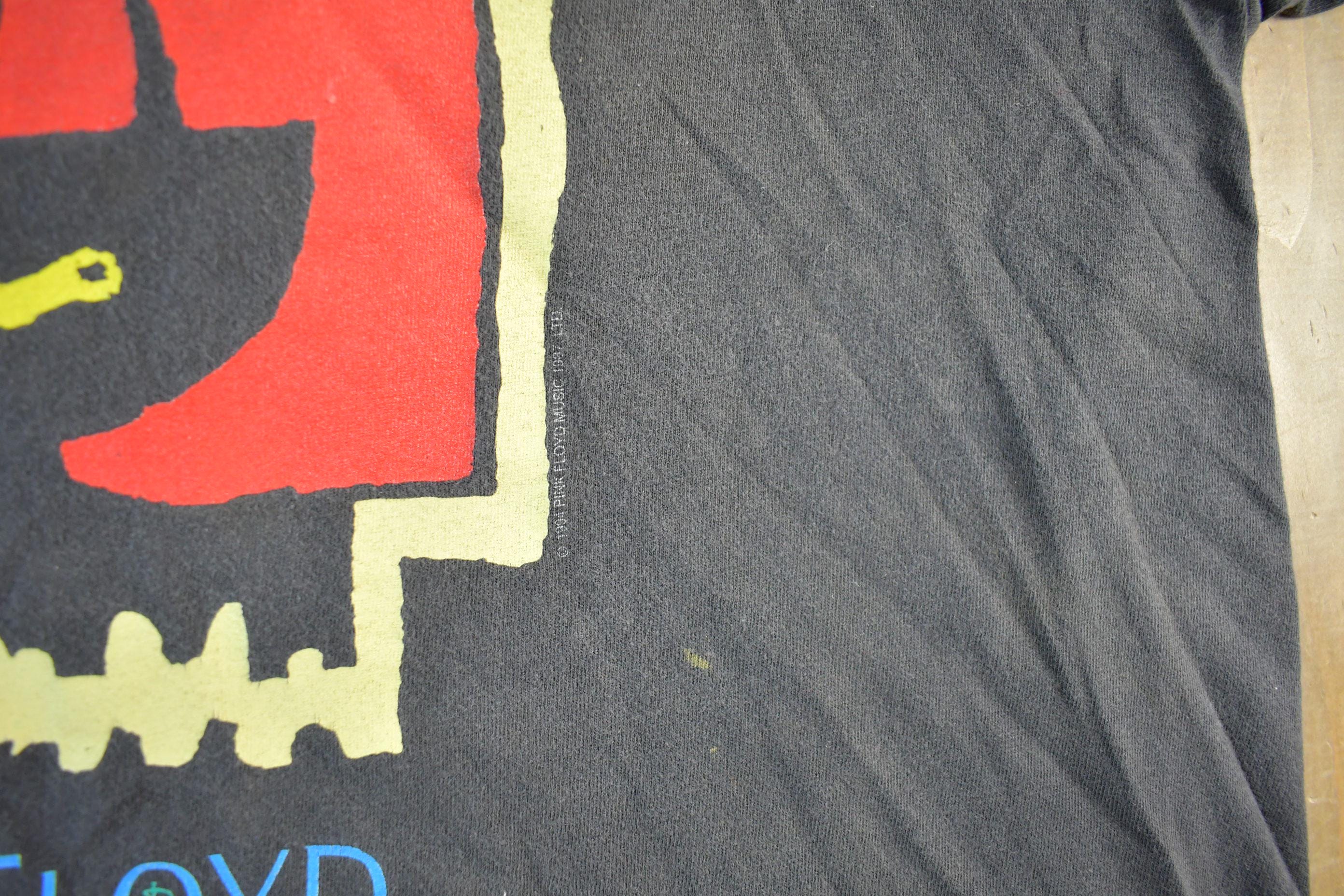 Vintage 1994 Pink Floyd Division Bell Tour Band T-Shirt Men's XL