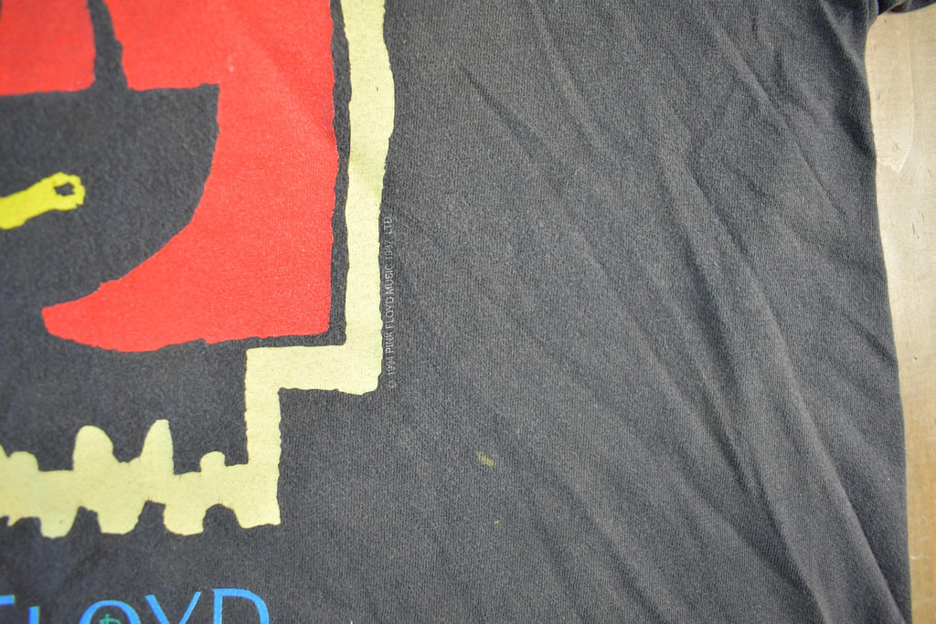 Vintage 1994 Pink Floyd Division Bell Tour Band T-Shirt Men's XL