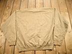 Vintage 1990s Chaps Ralph Lauren Beige Crewneck Sweatshirt