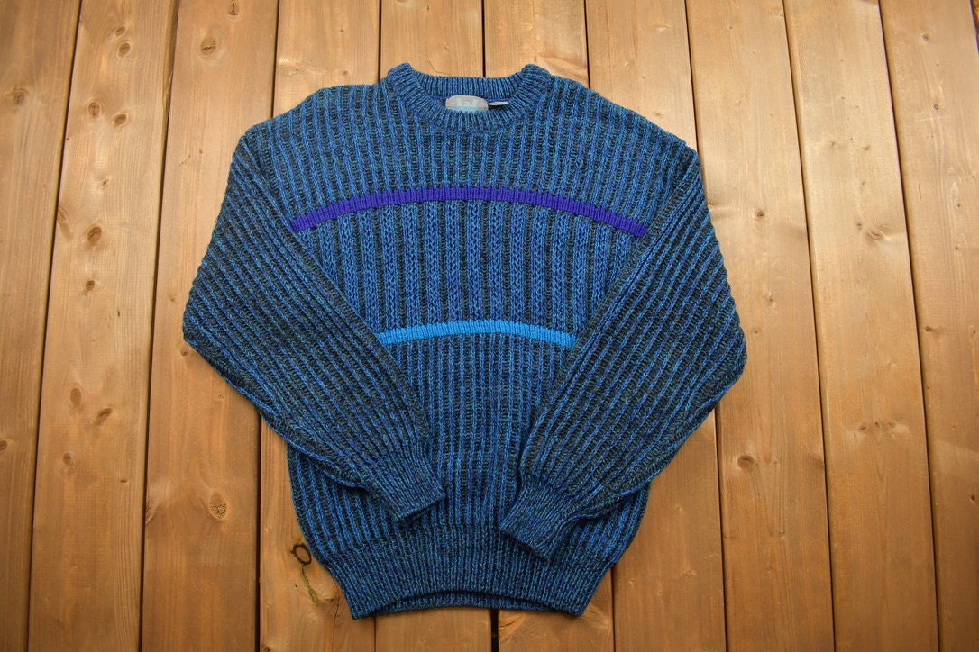 Vintage 1990s Weekend In California Knitted Sweater