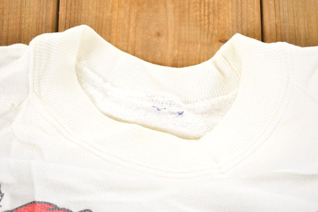 Vintage 1990s Kitty Christmas Choir Crewneck Sweatshirt Men's M