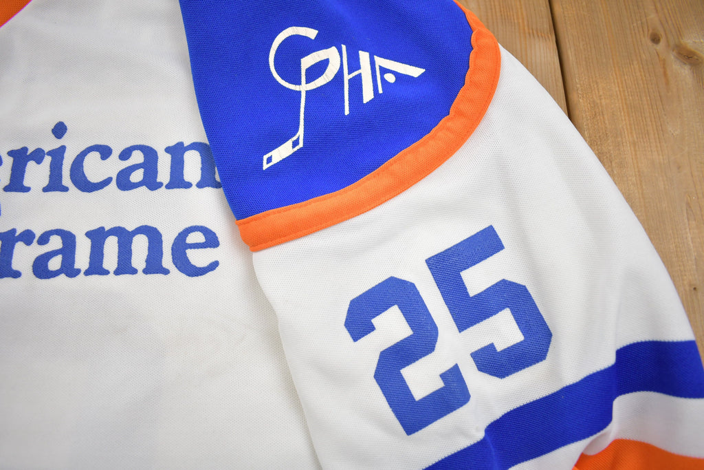 Vintage 1980s American Frame Hockey Jersey