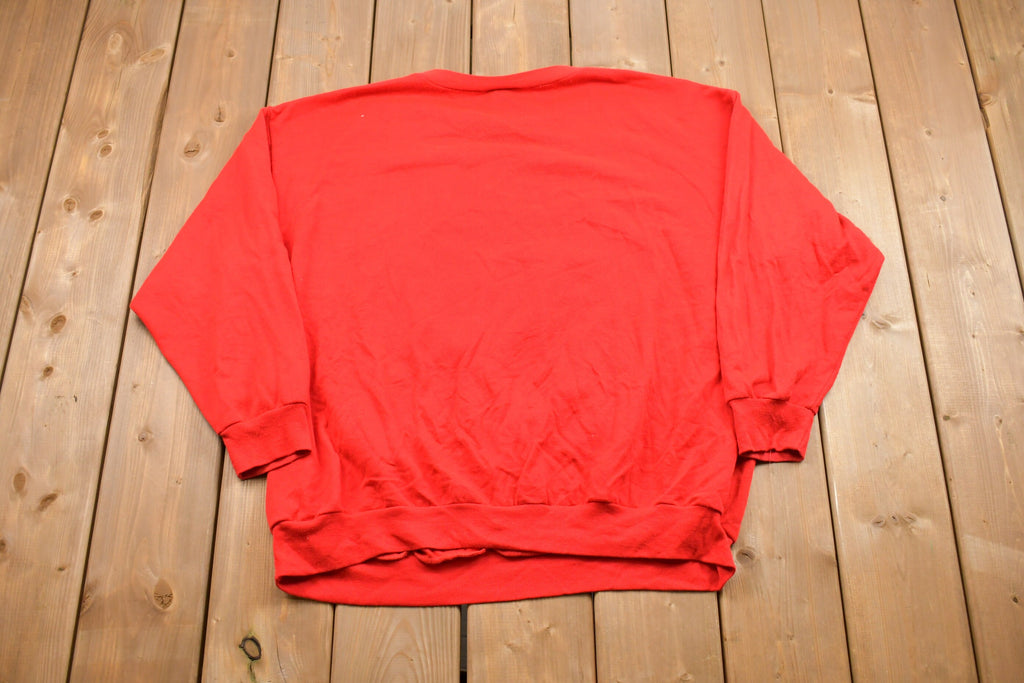 Vintage 1990s Cute Teddy Bear Christmas Crewneck Sweatshirt