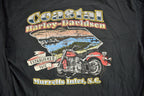 Vintage 1993 Harley Davidson Motorcycles Murrells Intel South Carolina T-Shirt