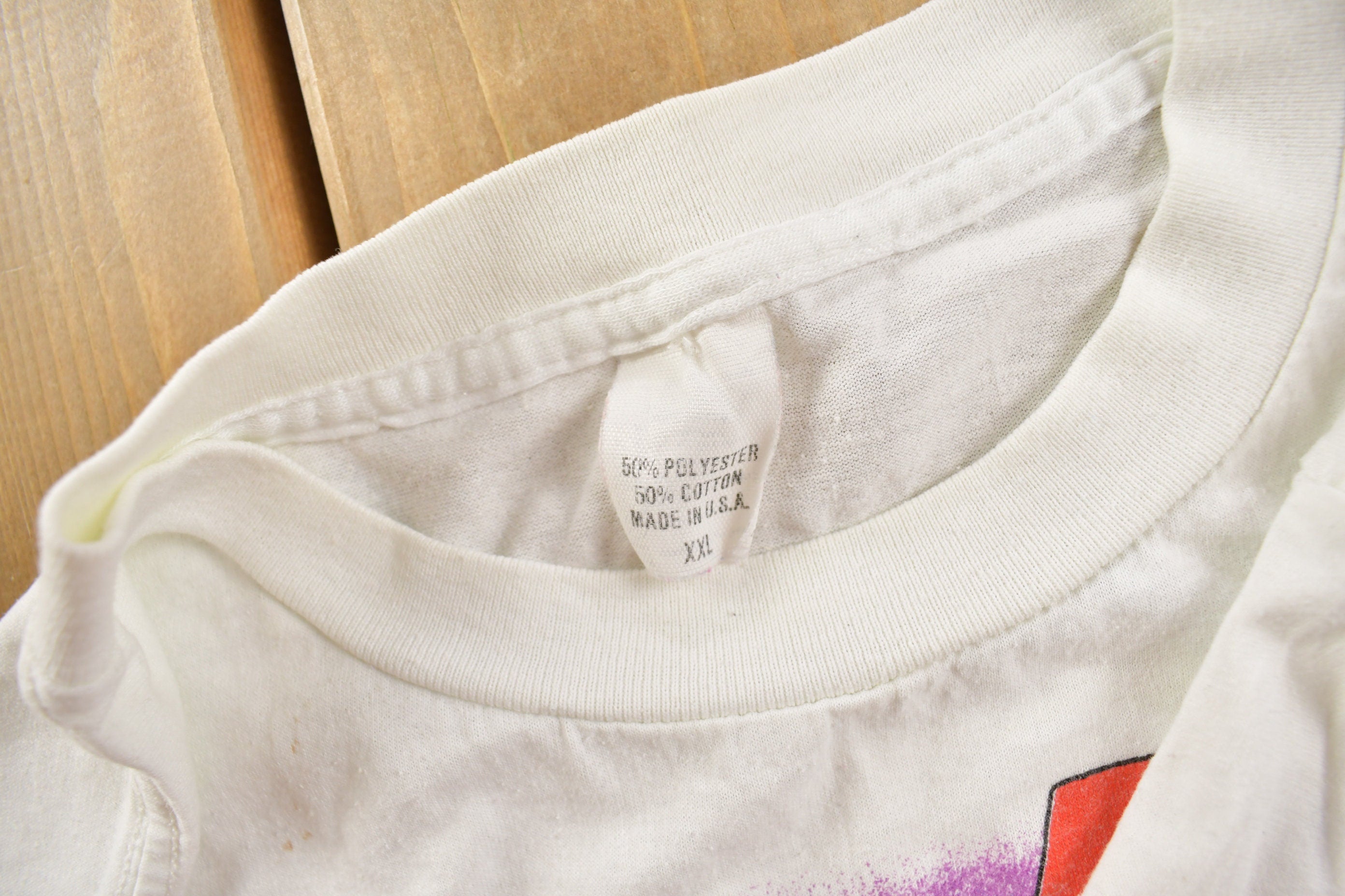 Vintage 1986 Bon Jovi Slippery When Wet Band T-shirt