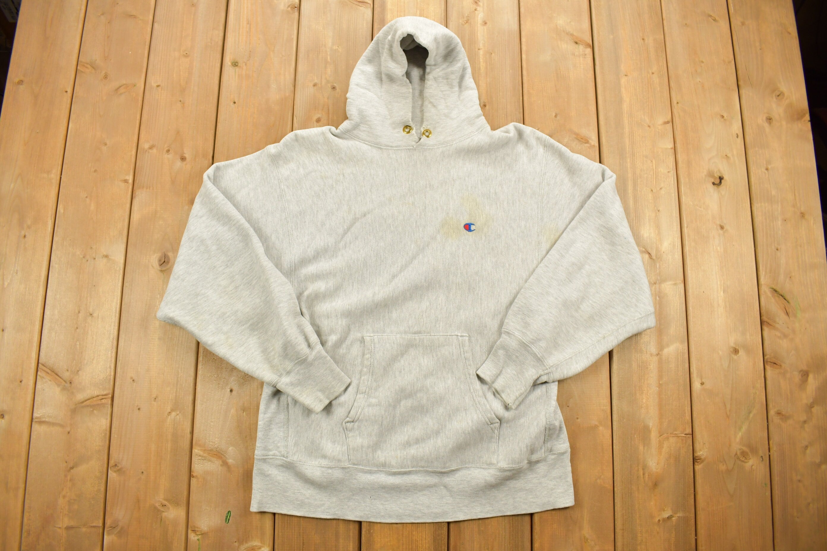 Vintage 1990s Champion Reverse Weave Grey Sweatshirt