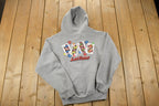 Vintage 1990s Las Vegas M&M's Zip Up Hoodie Sweatshirt