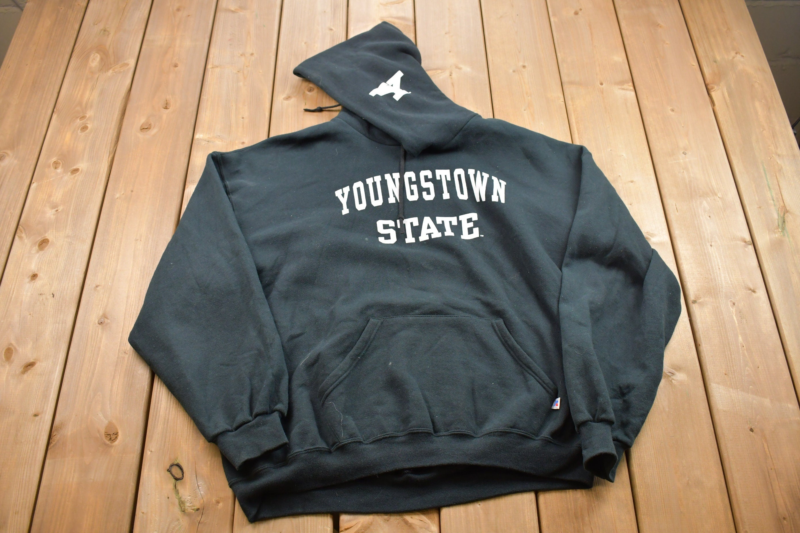 Vintage 1990s Youngstown State Graphic Collegiate Hoodie