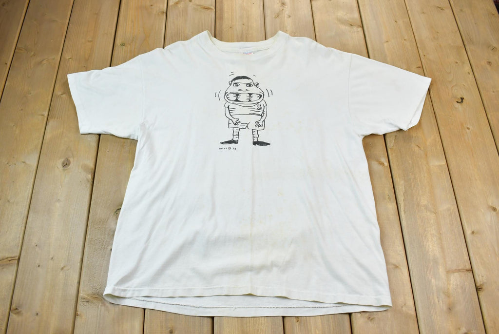 Vintage 1993 Deadstock The Tragically Hip Graphic Single Stitch Band Tee