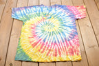 Vintage 1990s Las Vegas Embroidered Tie-Dye T-Shirt