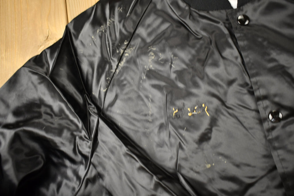 Vintage 1980s Sears Roebuck & Co Temecula Rancho California Satin Windbreaker Jacket