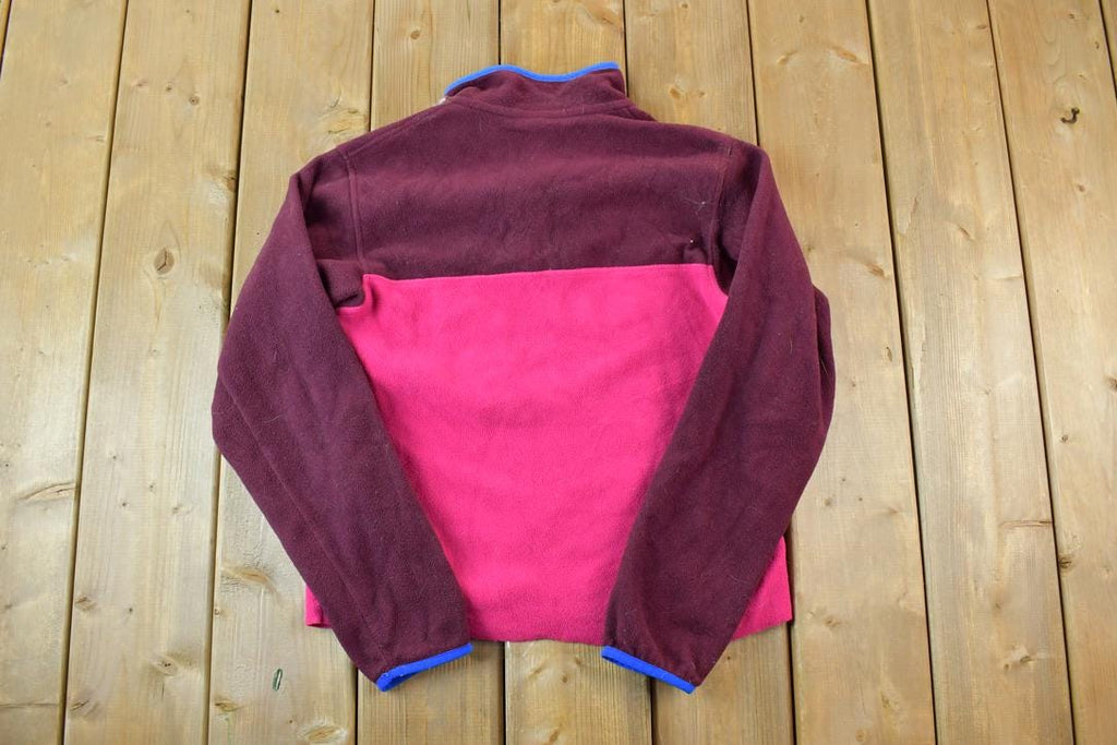 Vintage 1990s Patagonia Synchilla Fleece Sweater / Outdoorsman / 90s Sweater / Streetwear / Hiking / Fleece Zip up