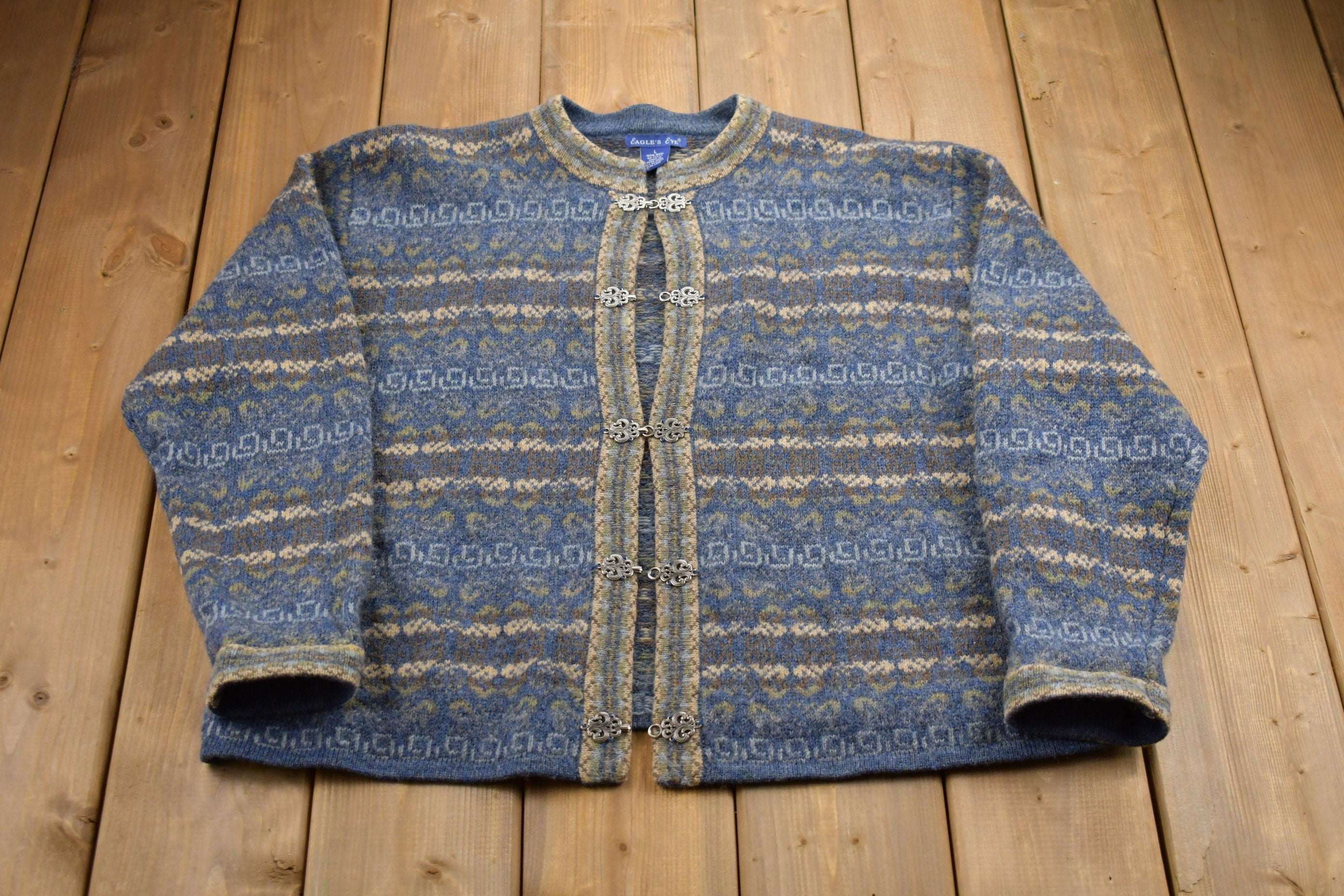 Vintage 1980s 100% Wool Sweater