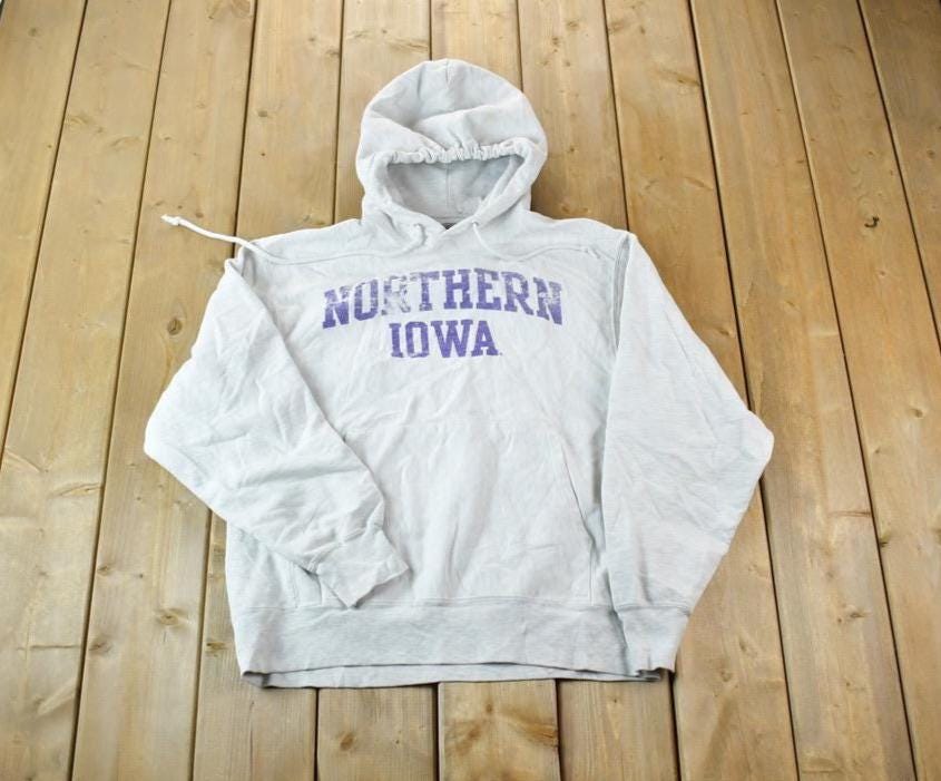 Vintage Y2K Northern Iowa Champion Reverse Weave Hoodie Sweatshirt