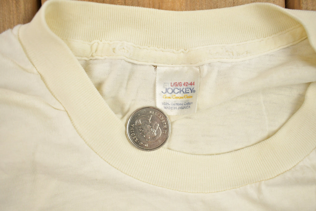 Vintage 1990s Jockey Blank T Shirt