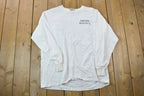 Vintage 1995 Glacier Bay Voyage Of The Glaciers Souvenir T-Shirt