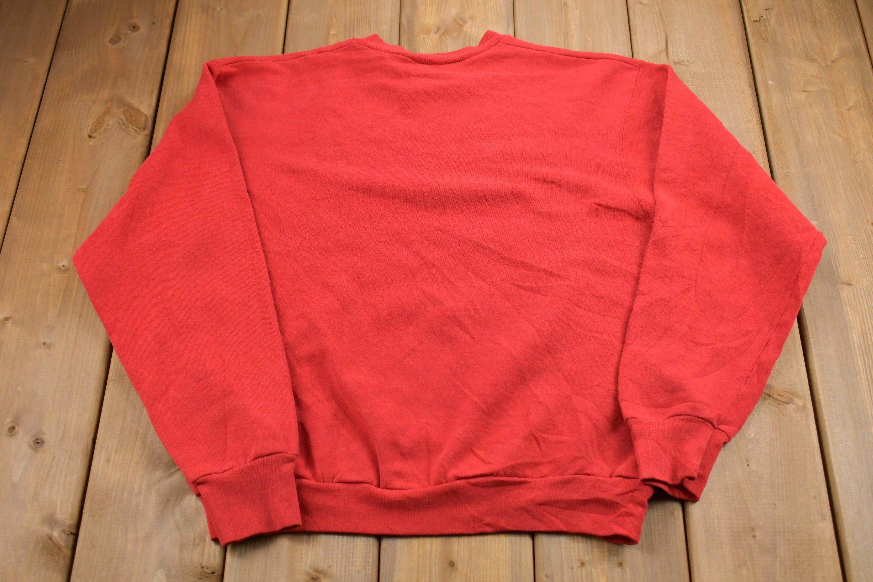 Vintage 1990s BVD Made In USA Blank Crewneck Sweatshirt