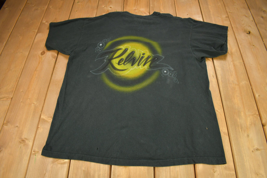 Vintage 1995 Taz Basketball Theme All Over Print Looney Tunes T-Shirt