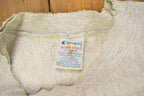 Vintage 1990s Blank Grey Champion Reverse Weave Crewneck