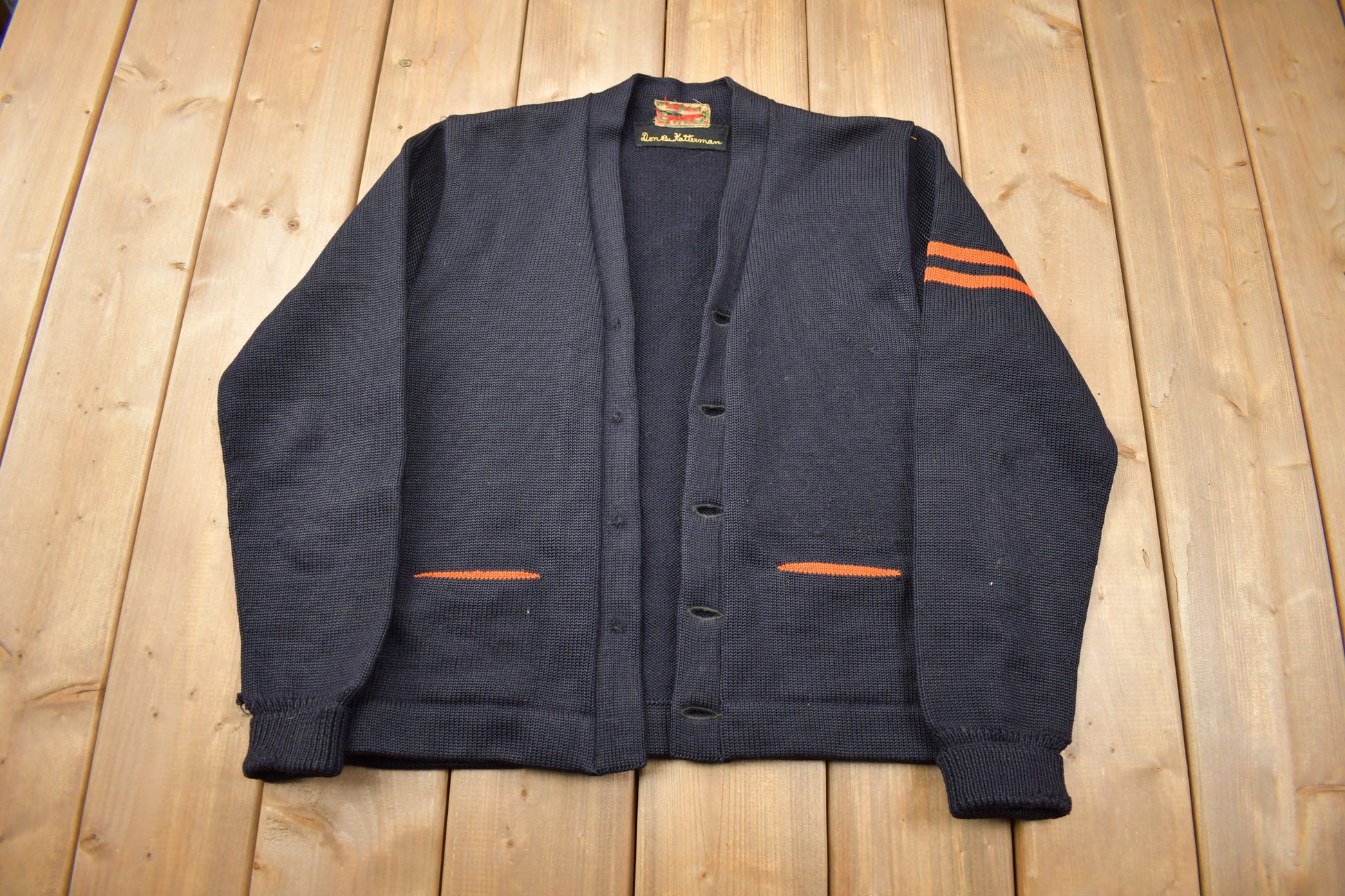 Vintage 1930s Blank Cardigan Sweater