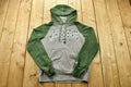 Vintage 1990s University of Michigan State Spartans Collegiate Raglan Champion Hoodie