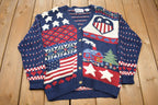 Vintage 1990s USA Button Up Knit Sweater